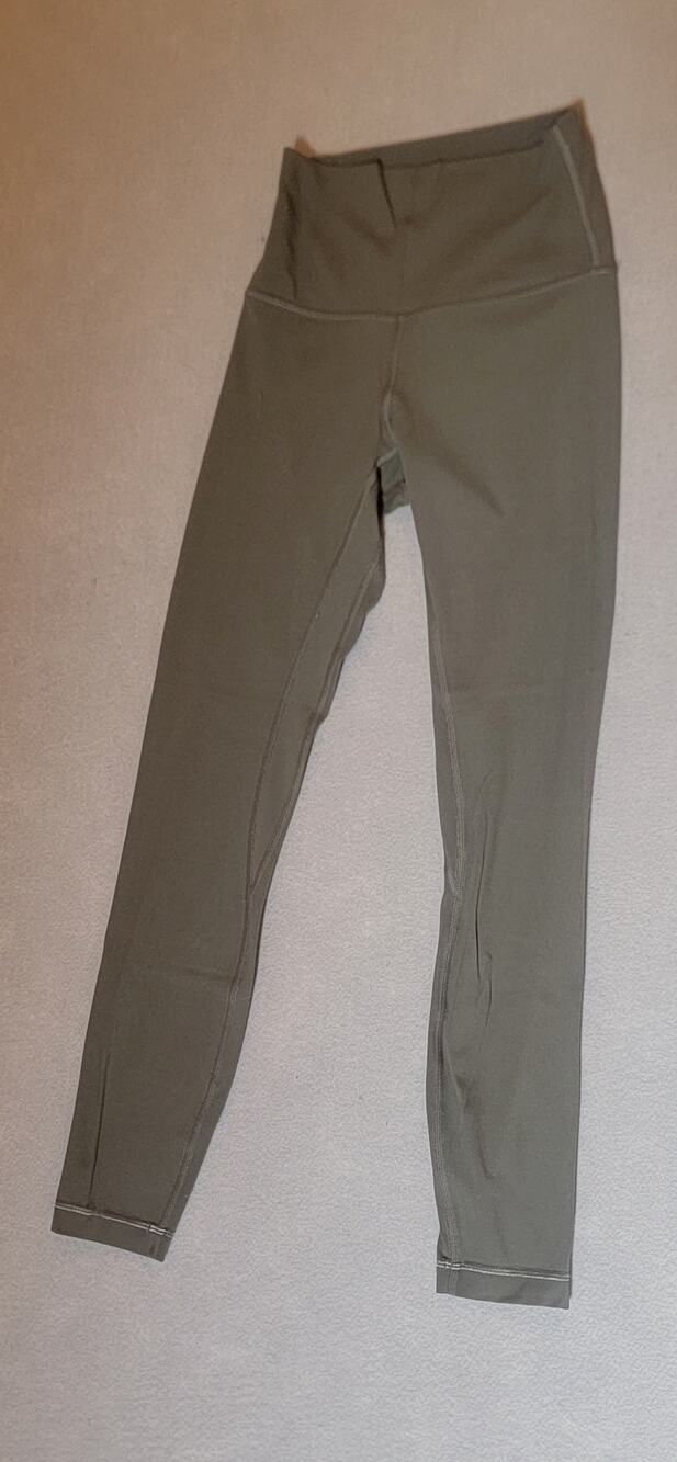 Lululemon Align High-Rise Pant 28" – Olive Green